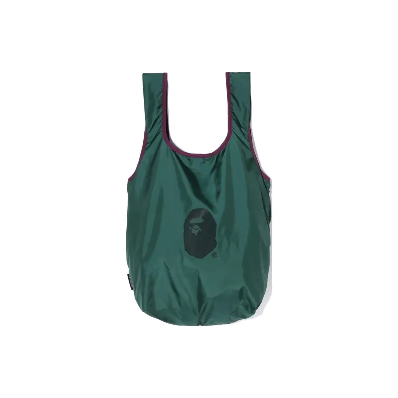 A BATHING APE Polyester Practical Handbag Regular Men's Green-0