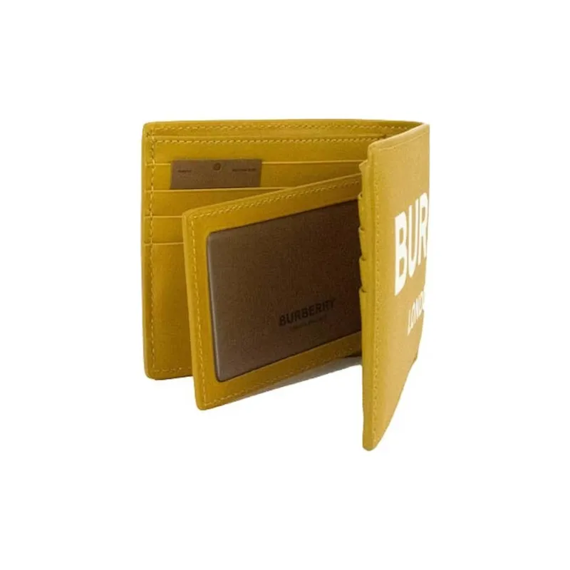 Burberry Ronan Bifold Wallet 8 Card Slots Light Copper Orange-2