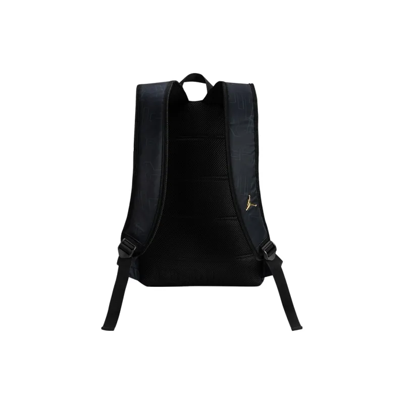 Jordan Polyester Backpack Medium Size Unisex Black-2
