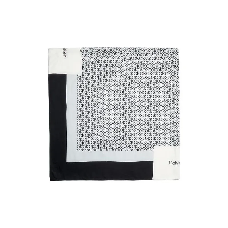 CK/Calvin Klein Silk Scarves Women's Gray-0