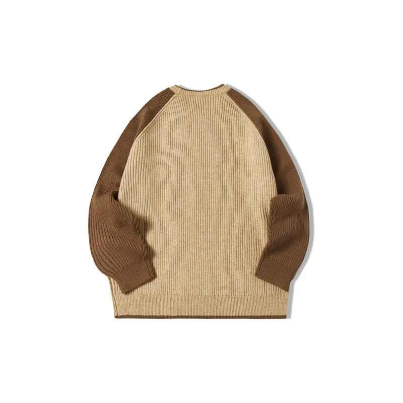 EPTISON Color Blocking Sweater Unisex-5