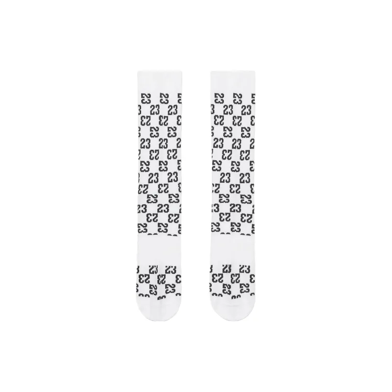 Jordan Mid-Calf Socks Unisex 1 Pack White-0
