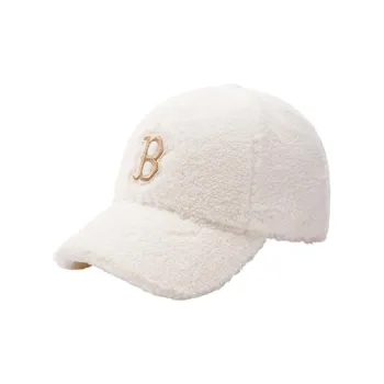 MLB Cotton Baseball Caps Women's Dark Cream