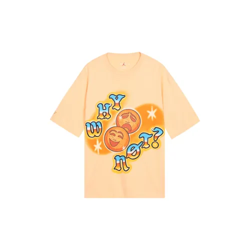 Jordan 'why Not' T-Shirts Men Orange