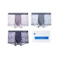 Dark Gray/Gray Blue/Dark Pink 9228