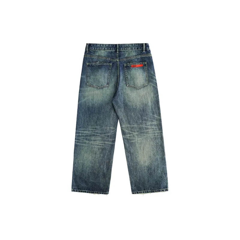 BLUELANDINC Jeans Women's Vintage Blue-1