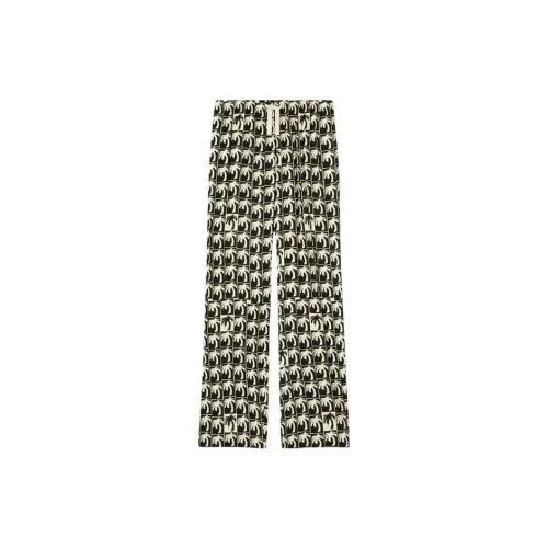 PALM ANGELS Palm-tree Print Wide-leg Trousers