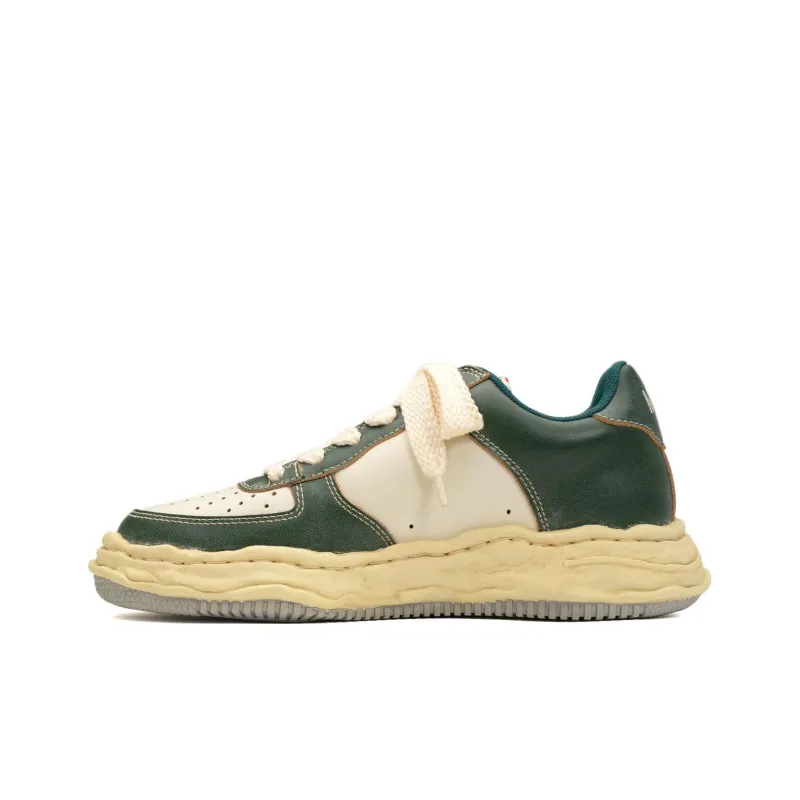 MIHARA YASUHIRO Wayne Panelled Leather Sneakers-0