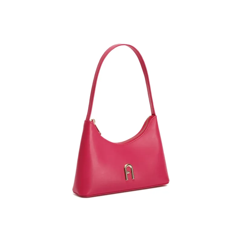 Furla Diamante Calfskin Handbag Shoulder Bag Women's Pink-1