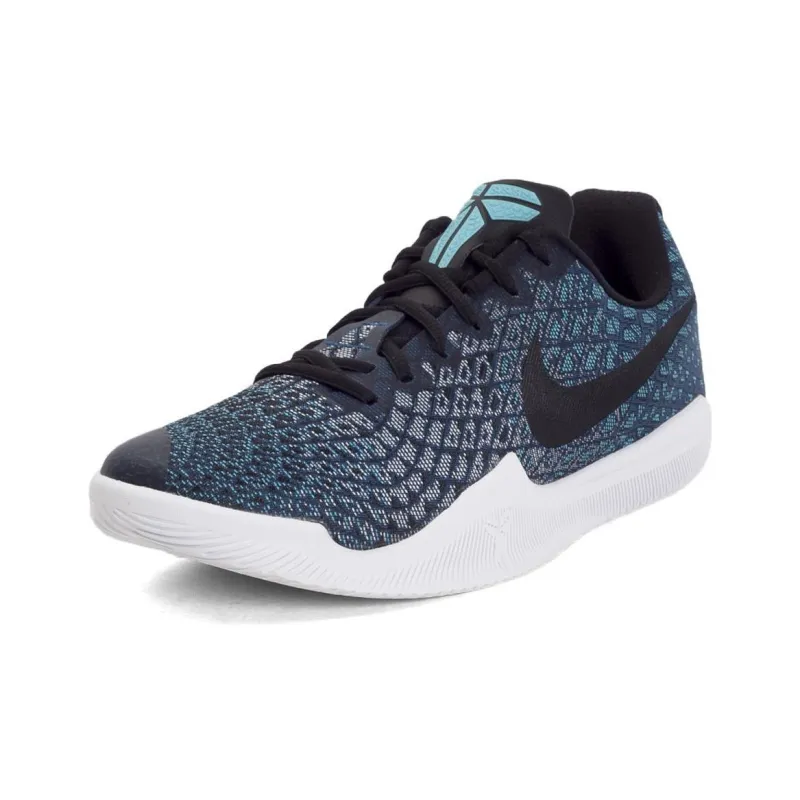 Nike Mamba Instinct Durable Breathable Low Top Running Shoes Men's Blue-2