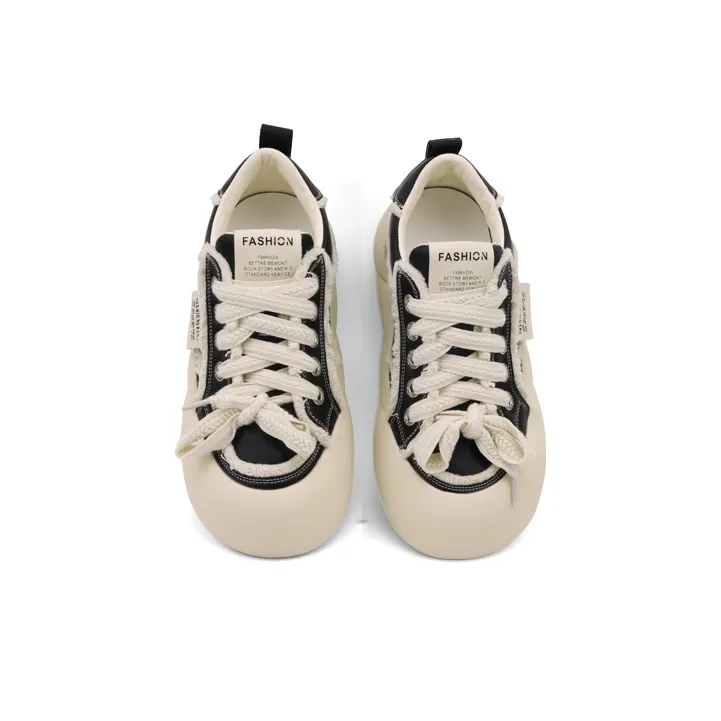 Mr.shang Slip Resistant Cushioning Wear Resistant Low Top Skateboard Shoes Women's-21