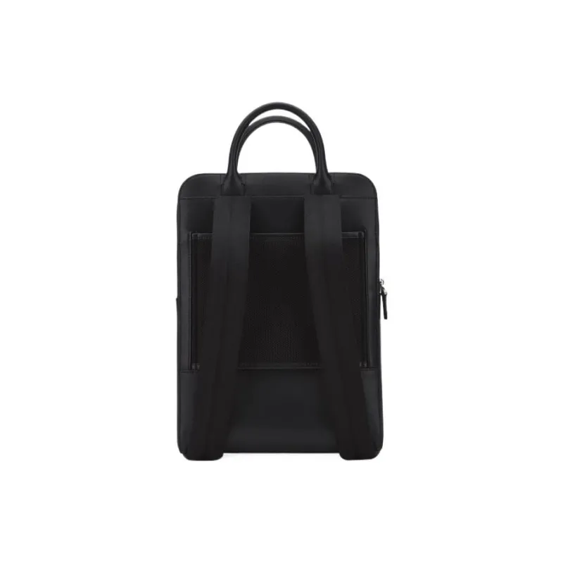 BALLY Cow Leather Backpack Medium Size Men's Black-1