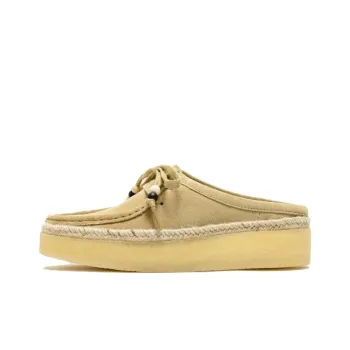 Clarks Wallabeecup Lo Suede 'Maple' Women's