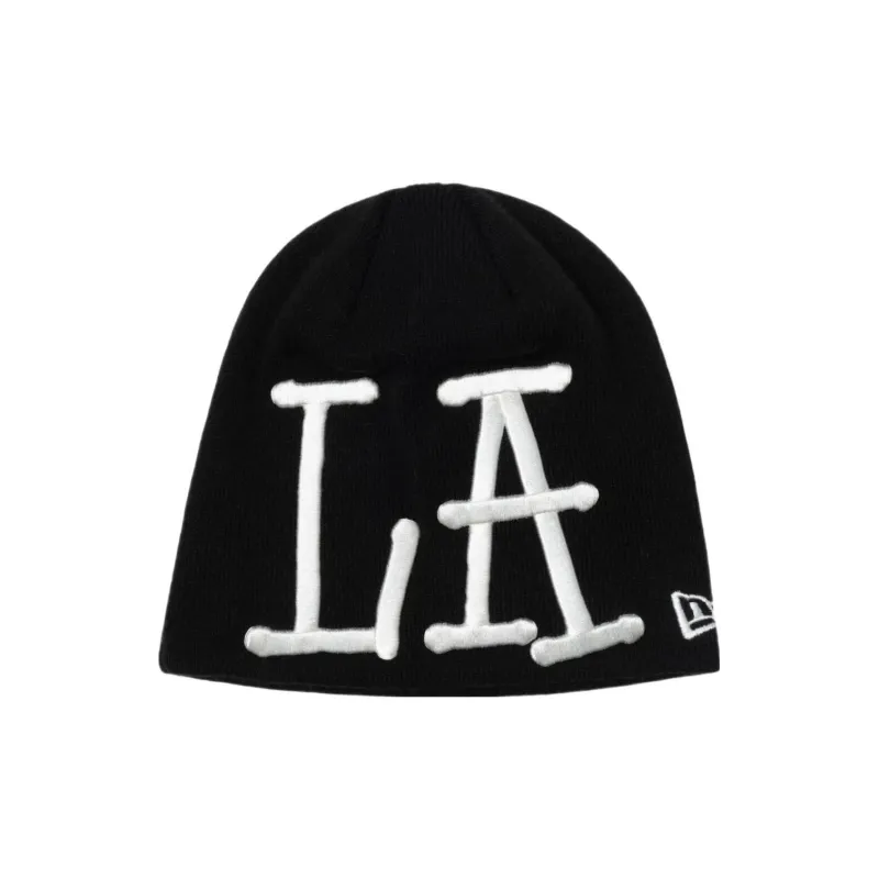 Stussy La Embroidery Skullcap Beanie-0
