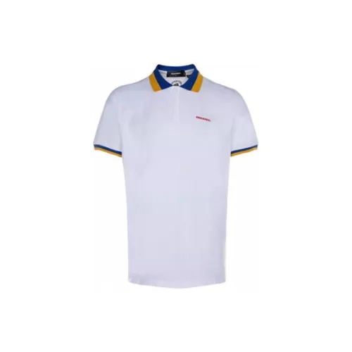 DSQUARED 2 Polo Shirts Men White