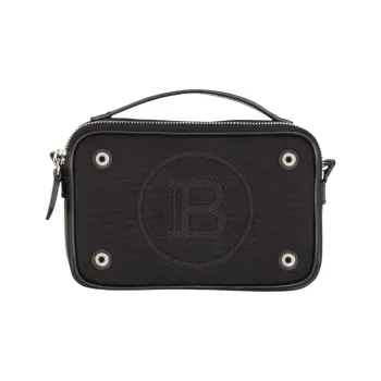 BALMAIN Mini Reporter Canvas Bag