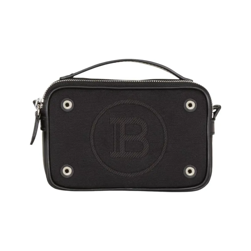 BALMAIN Mini Reporter Canvas Bag-0