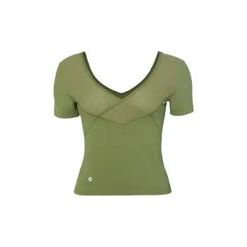Lululemon Align™ Yoga T Shirts Women's Bronze Green/BRZG