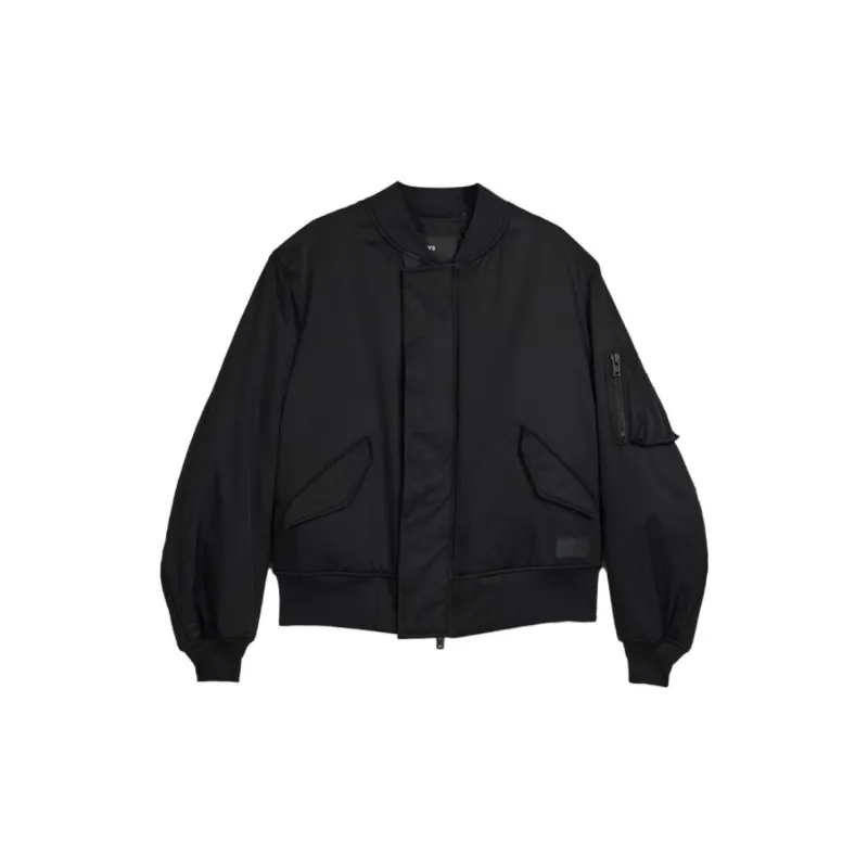 Y-3 Band-Collared Zipped Bomber Jacket S - POIZON
