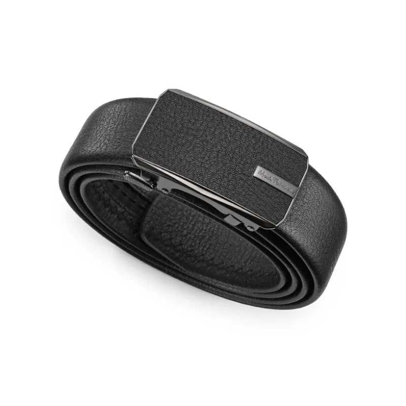 FAIRWHALE Workplace High End Business Automatic Buckle Top Grain Cow Leather Genuine Leather Belt Men's Width 3.5CM-2
