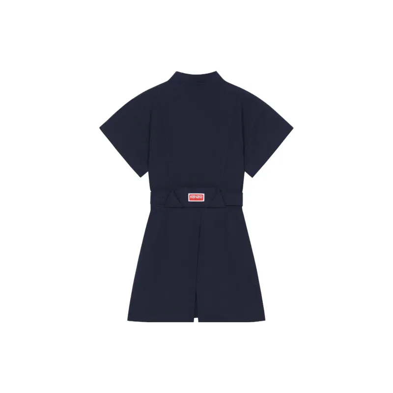KENZO Kimono Flared Cut Mini Dress-1