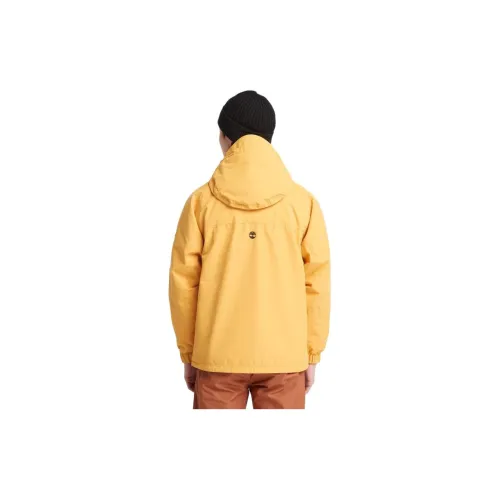 Timberland Water-Resistant Windproof And Water-Repellent Windbreaker Jacket Men's Yellow