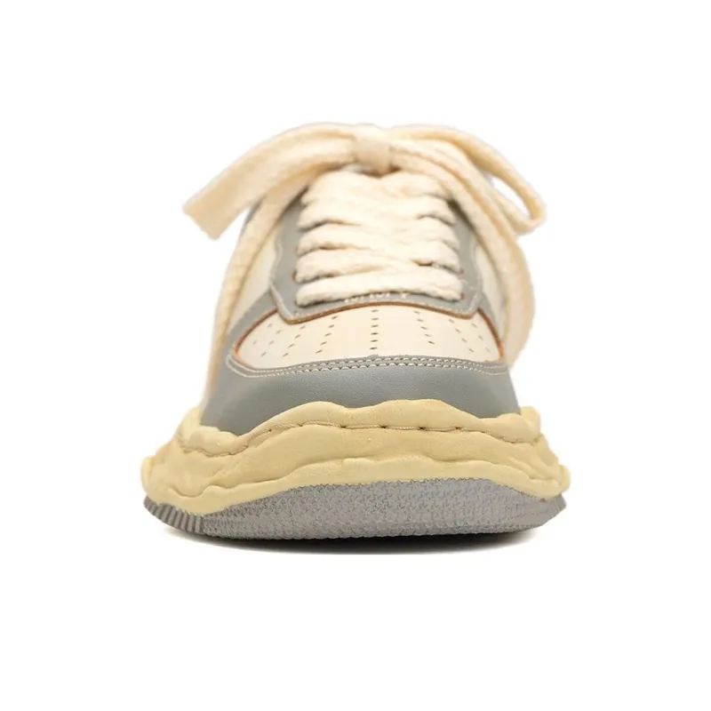 MIHARA YASUHIRO Wayne Panelled Leather Sneakers-6