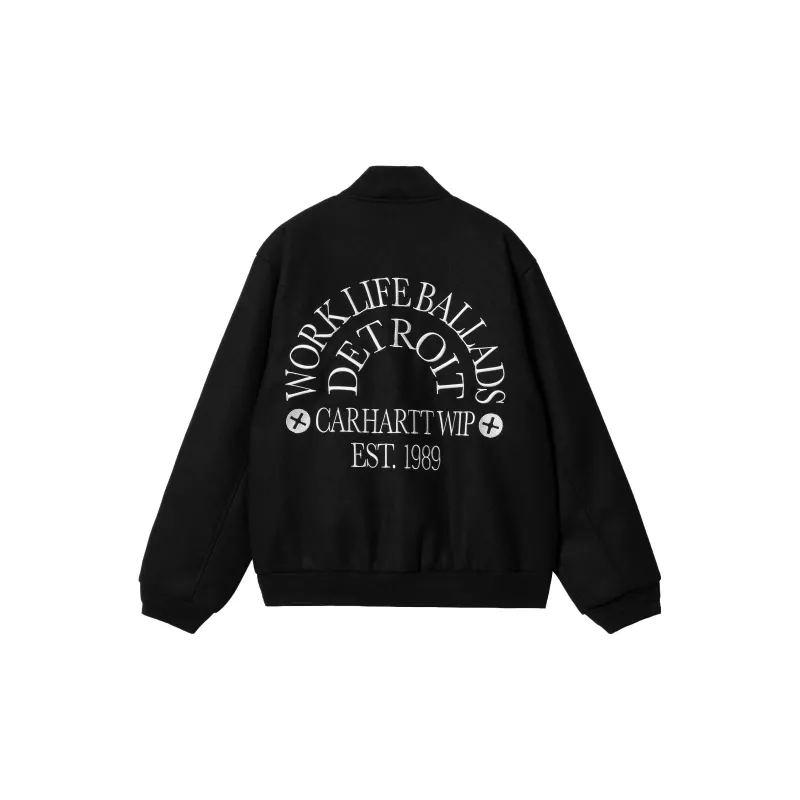 Carhartt WIP Work Varsity Embroidered Bomber Jacket-1