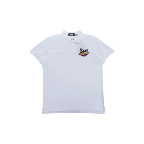 DSQUARED 2 Polo Shirts Men White