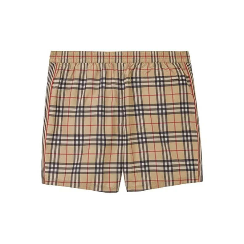 Burberry Casual Shorts Men Beige-1