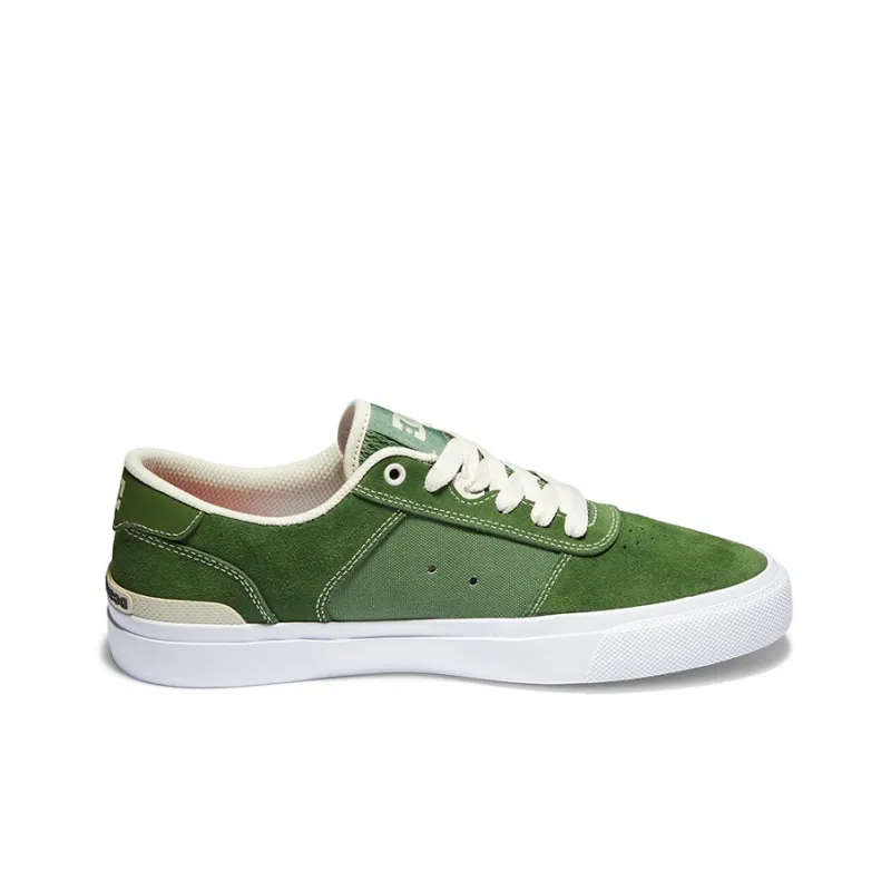 DC Shoes TEKNIC Slip Resistant And Breathable Low Top Skateboard Shoes Men's Green-1