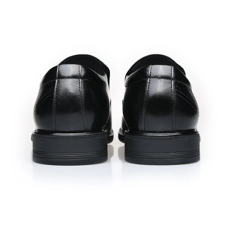 LAORENTOU Dress Shoes Men Low Top Brown/Black-3