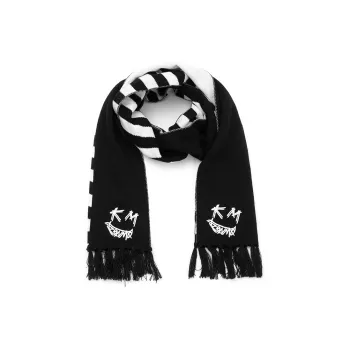 KENMO Acrylic Knit Scarves Unisex