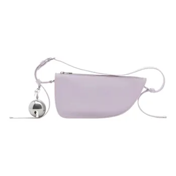 Burberry Sheepskin Shoulder Bag Crossbody Bag Mini Women's Haze Color