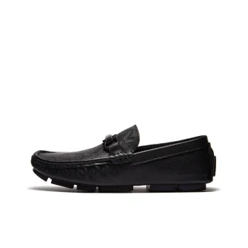 Jeep Dress Shoes Men Low Top Black