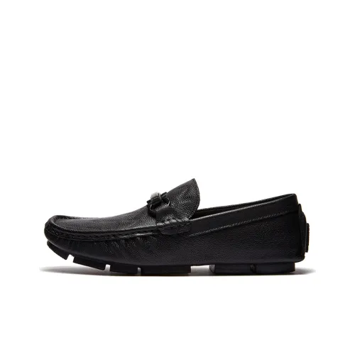 Jeep Dress Shoes Men Low-Top Black