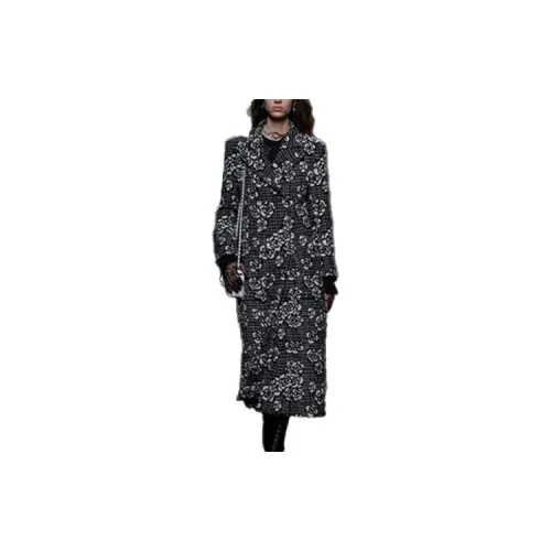 CHANEL Coats Women's Black