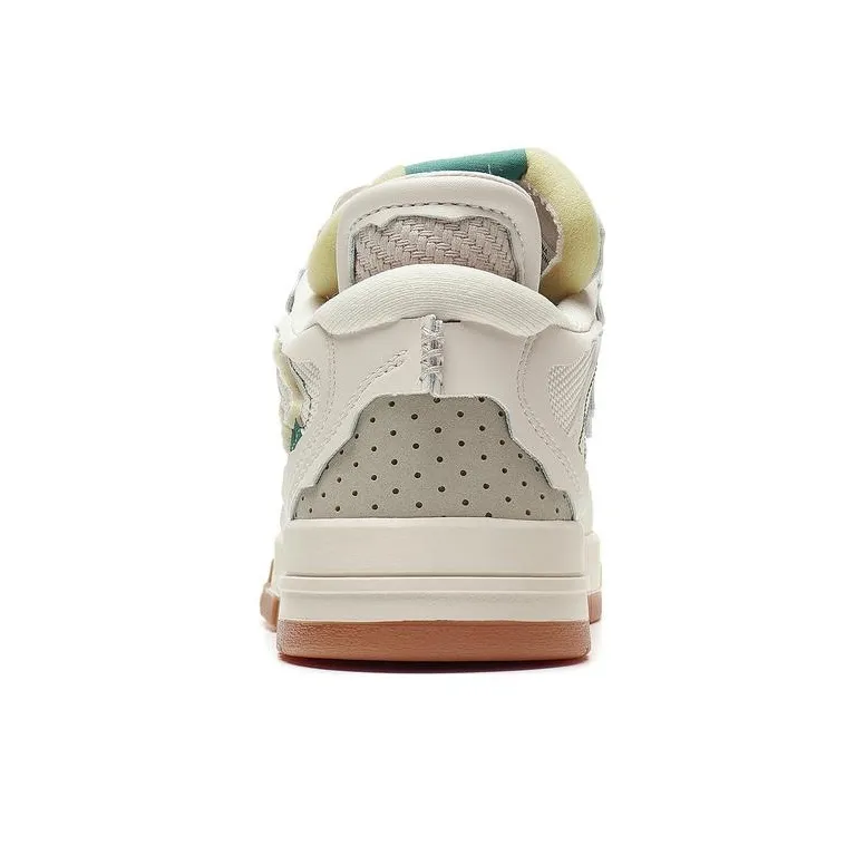 LINING Weiwu Pro Skate Shoes 'White Green'-5