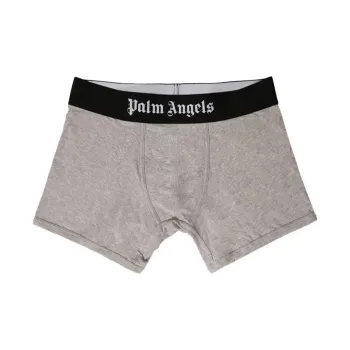 PALM ANGELS Logo-Waistband Tri-Pack Boxers