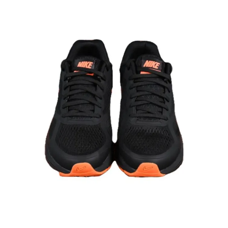 Nike Zoom Pegasus 26X Durable Breathable Low-Top Casual Shoes Men's Black Orange-2