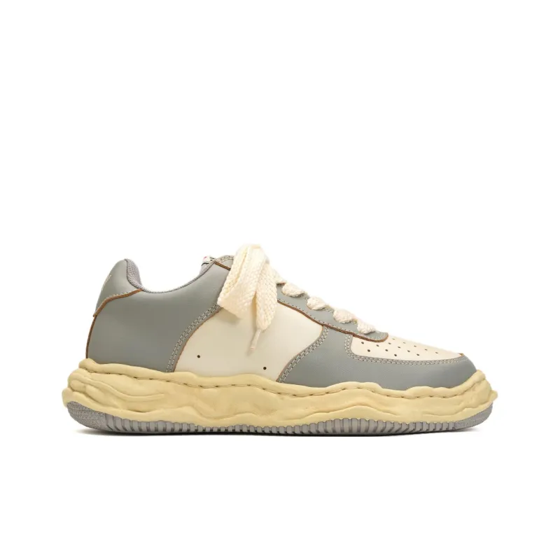 MIHARA YASUHIRO Wayne Panelled Leather Sneakers-5
