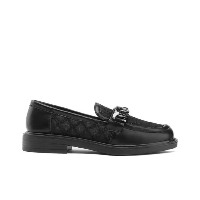 DAPHNE Loafers Women's Beige/Black-7