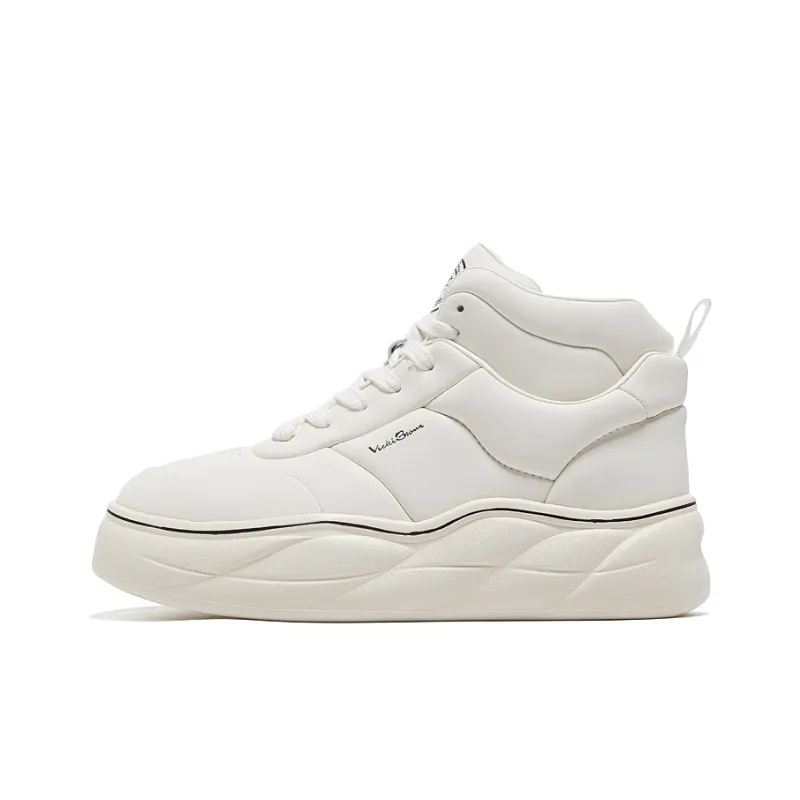 VICKI BROWN Jeans High-Top Skateboard Shoes Women's-0