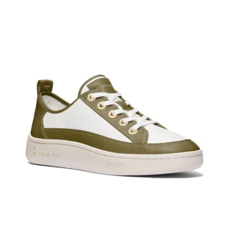 MICHAEL KORS Low Top Skateboard Shoes Women's Olive Green-2