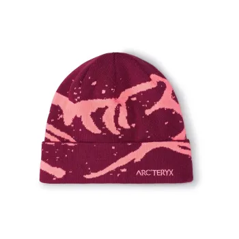 Arcteryx Recycled Polyester Beanies Unisex Burgundy Bordeau