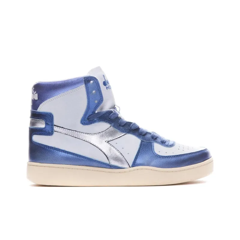 diadora Mi Basket Leather Sneakers-1