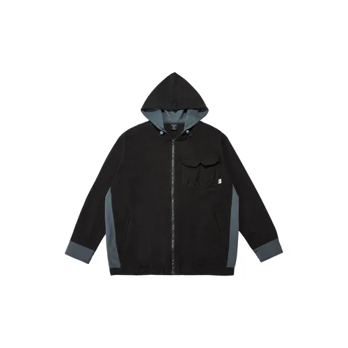 WAYNEXZAVIER Jackets Men Gray Green