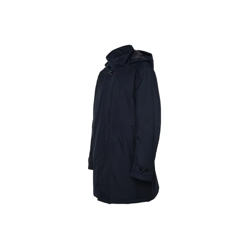 FAY Gancini-buckle Coat-2