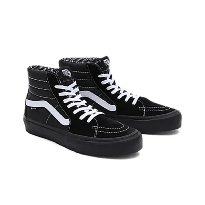 Vans Sk8 Hi GORE TEX 'Black White'-2
