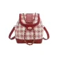 Red Houndstooth